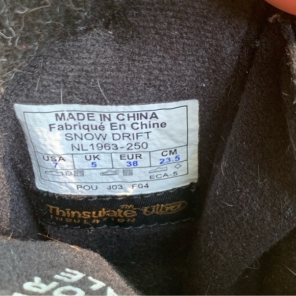 Sorel Women’s Tan & Walnut Snow Drift Sample Winter Boots Size 7 - Picture 9 of 9